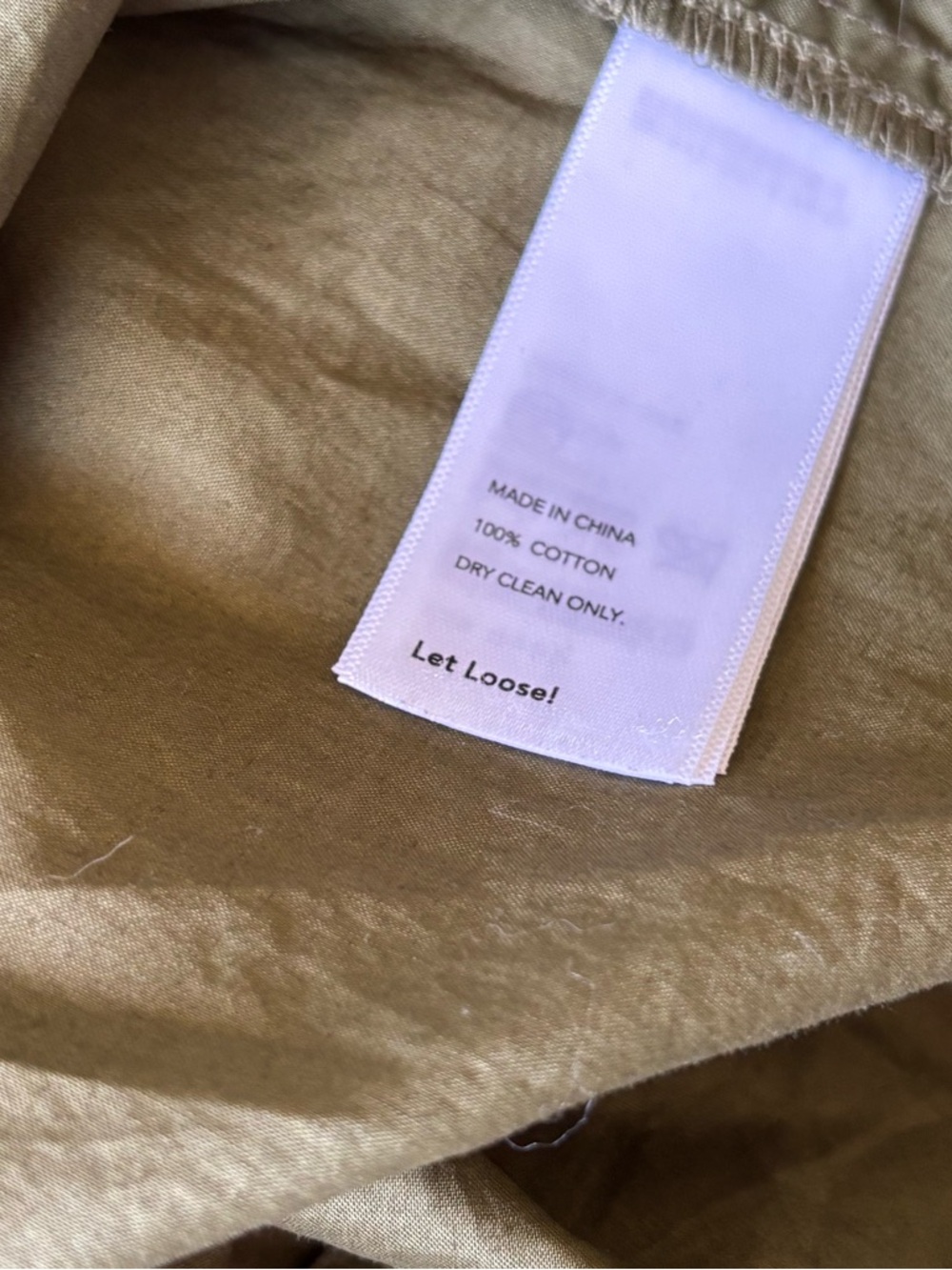 Saturday Olive Green Square Neck Short Sleeve Kate Spade Top - Picture 4 of 4